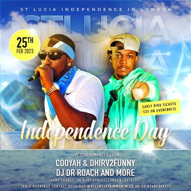 Ruby Lounge - ST Lucia Independence