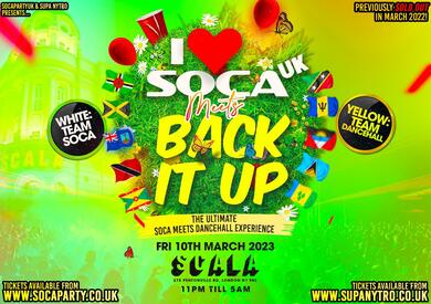 I Love Soca meets Back It Up - celebrating Supa Nytro's B'day