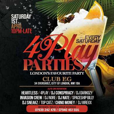 ▀▀ 4PLAY PARTIES ▀▀   VIP Party  1st