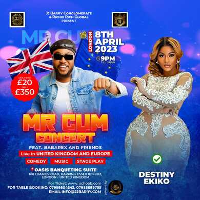 Mr cum concert feat babarex 