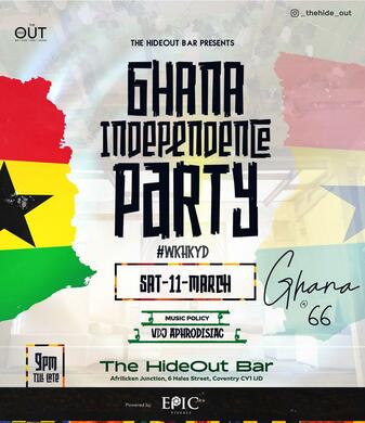 GHANA @ 66 ~ Disturbing Cov 
