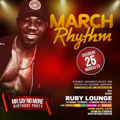 Ruby Lounge - March Rhythm