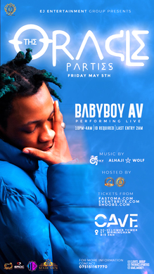 THE ORACLE PARTIES🌊  BABYBOY AV LIVE BIRMINGHAM  