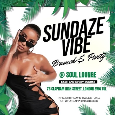Sundaze Vibes (Brunch & Day Party)             