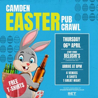 Easter Camden Town Pub Crawl - 6th April 