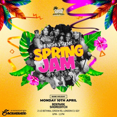 Carib Nation + Friends - Spring Jam