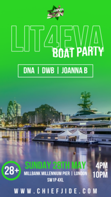 LIT4EVA BOAT PARTY 28+