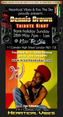 DENNIS BROWN TRIBUTE NIGHT 