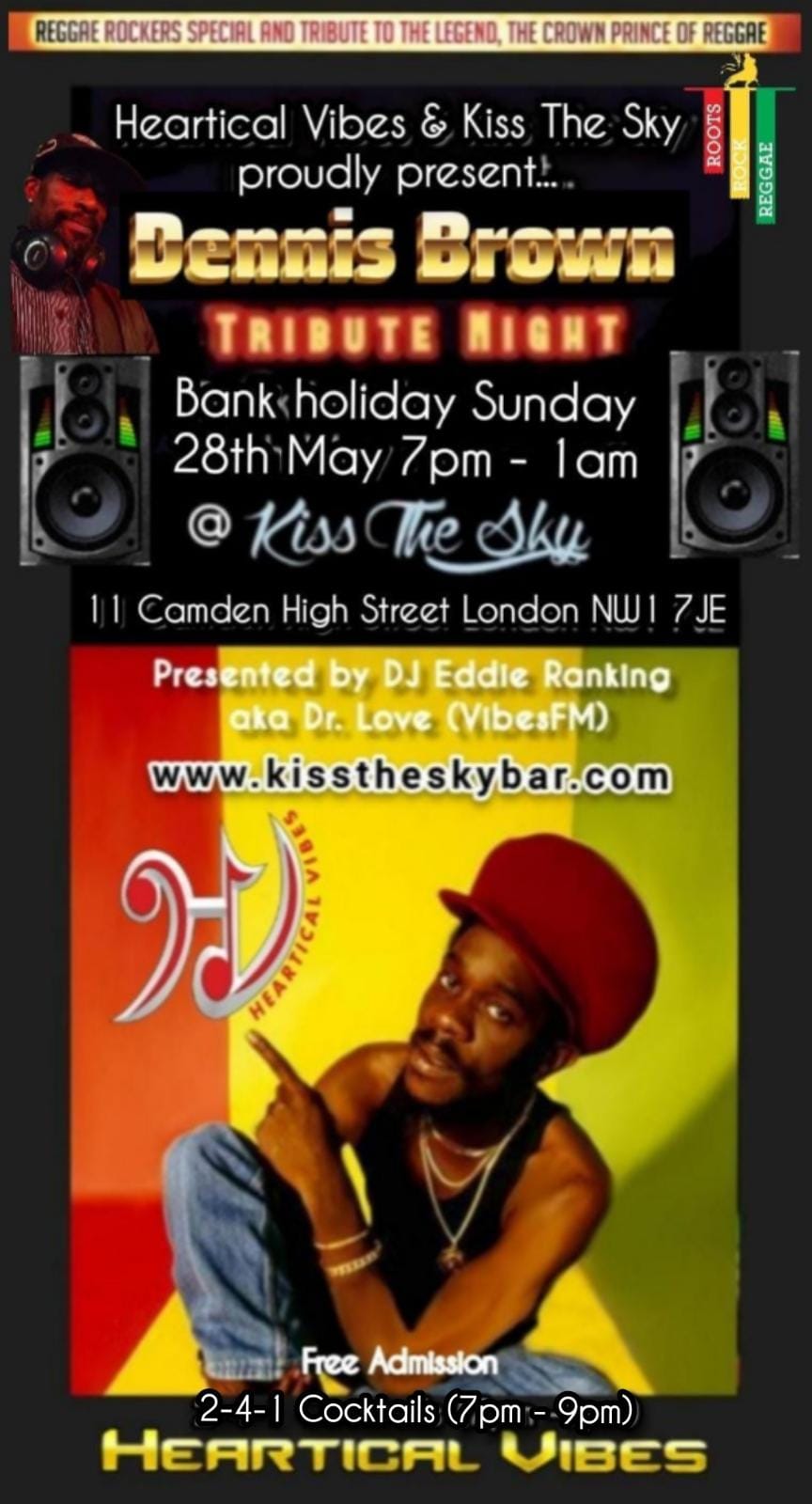 DENNIS BROWN TRIBUTE NIGHT 