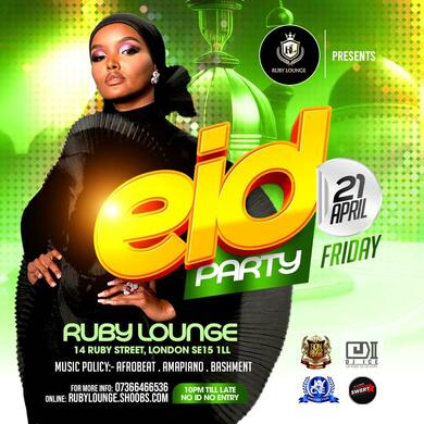 Ruby Lounge - Eid Party Celebrations 