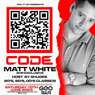 Matt White - 4 Hour Exclusive at Code