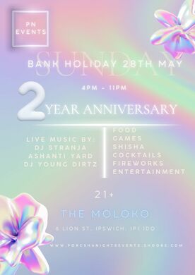 Porcsha Nights 2 Year Anniversary