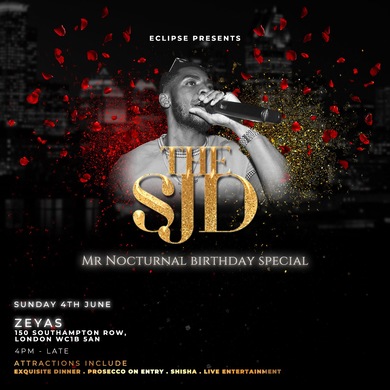 The Slow Jams Dinner: Mr. Nocturnal Birthday Special