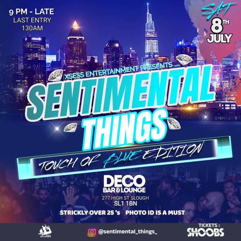 SENTIMENTAL THINGS (Summer Party) *Touch of Blue Edition* 