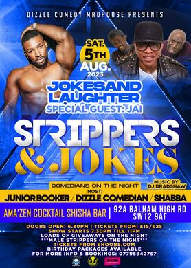 Strippers and jokes 