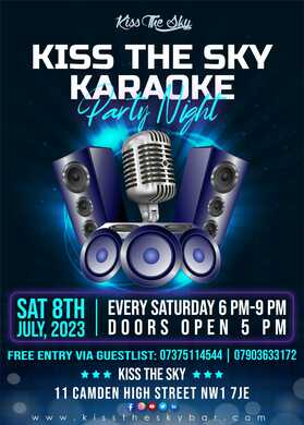 Kiss the Sky Karaoke Party