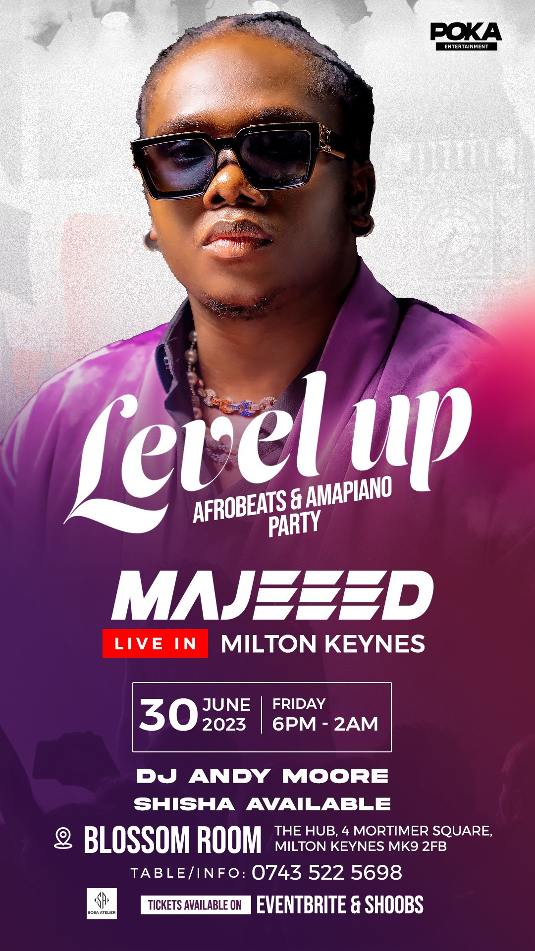 Majeeed Live In Milton Keynes - Level Up