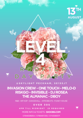 LEVEL 4 - Rooftop Day Party