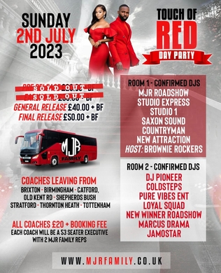 Touch Of RED Day Party