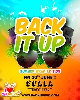 I Love Soca meets Back It Up - Summer Wear