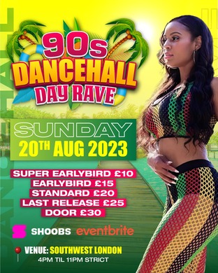90s Dancehall Day Rave