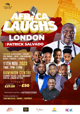 AFRICA LAUGHs w/ Patrick Salvador, Eric Omondi + More 