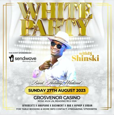 ALL WHITE PARTY IN READING  