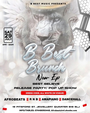 B Best Brunch All White Launch Party Birmingham 