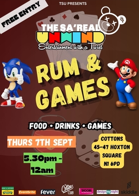 The Sa'Real Unwind Rum & Games 