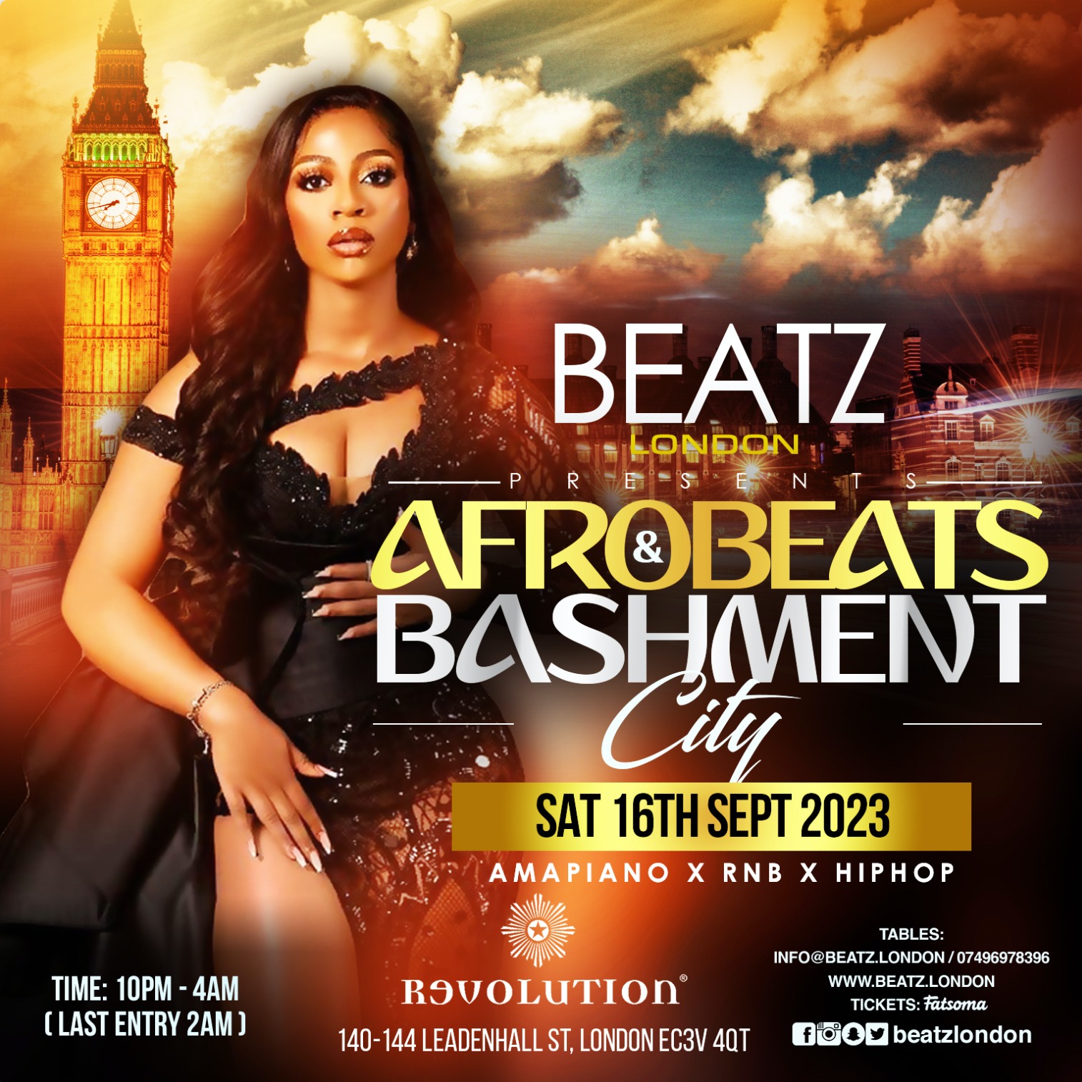 BEATZ LONDON - AFROBEATS & BASHMENT CITY