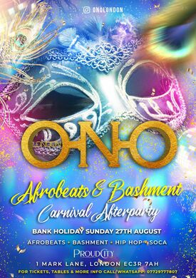 Afrobeats & Bashment Carnival Afterparty 