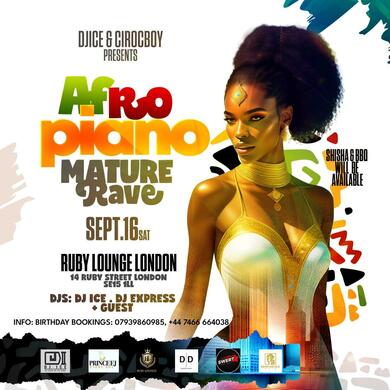 Ruby Lounge - AfroPiano Mature Rave