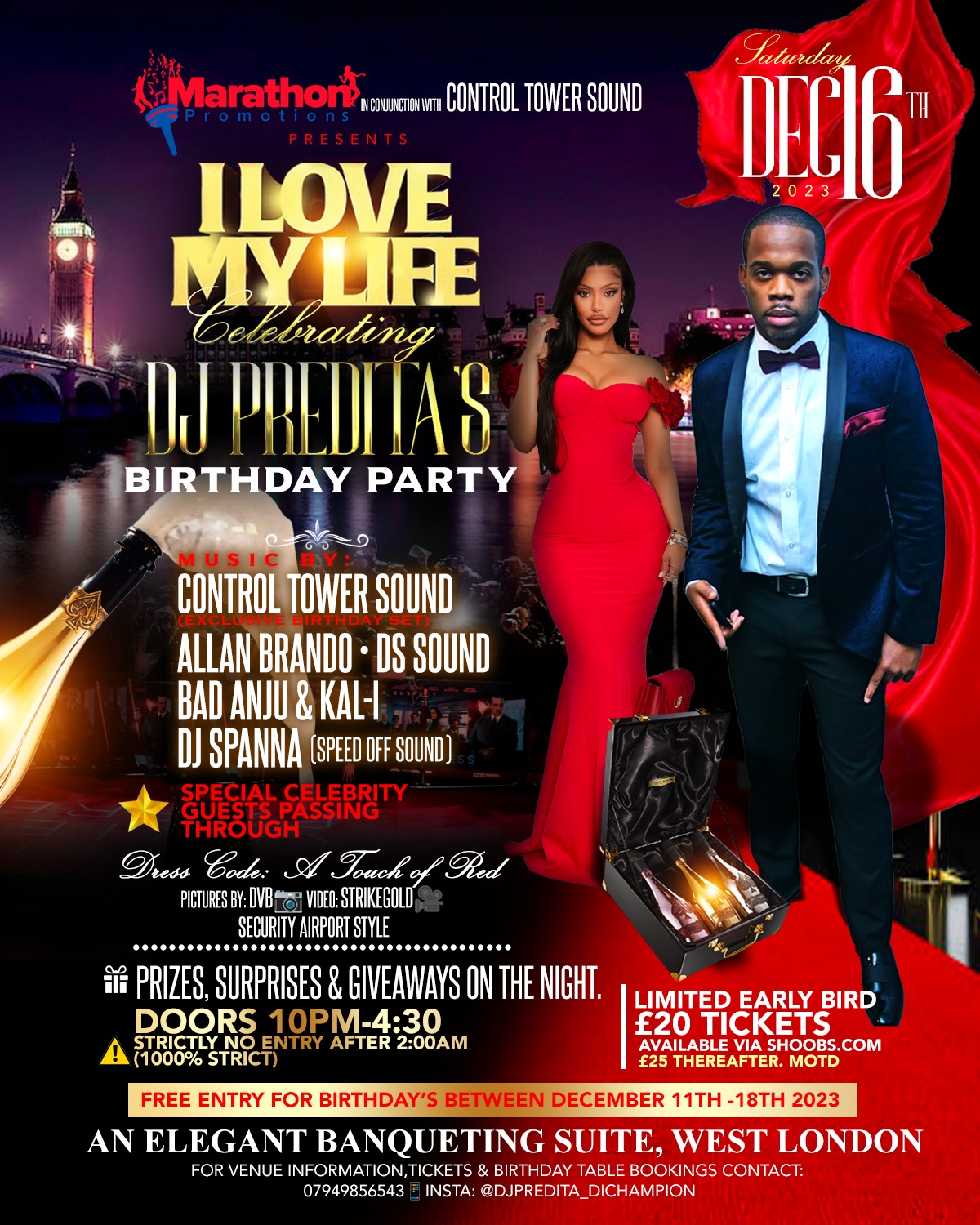 I LOVE MY LIFE ‘DJ PREDITA’S BIRTHDAY PARTY