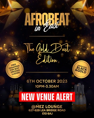 AFROBEAT IN EAST *Gold Dust Edition* 