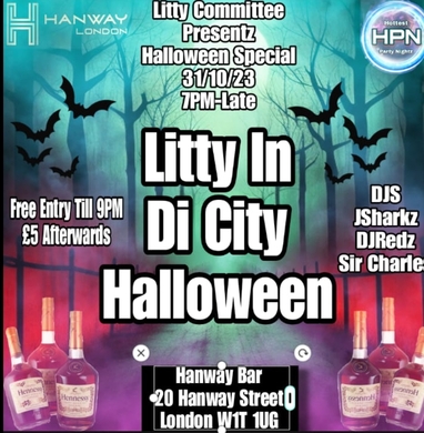 Litty in Di City Halloween night