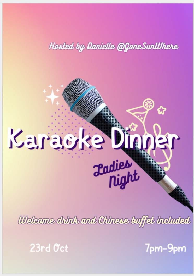 Ladies Karaoke Dinner Shoobs