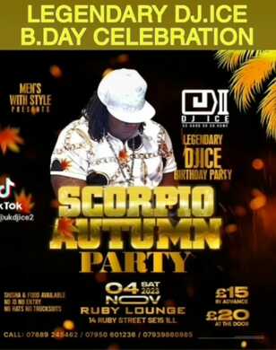 Ruby Lounge - Afrobeats Vs Bashment - Scorpio Autumn Party