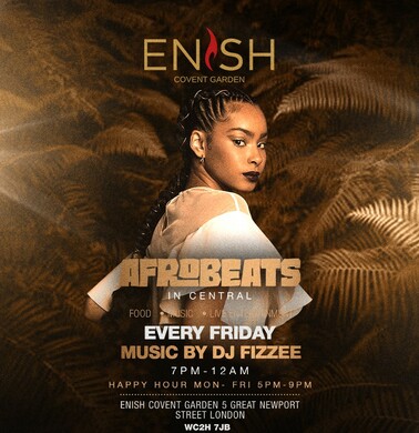 AFROBEATS IN CENTRAL - ENISH LOUNGE (Every Friday) 2