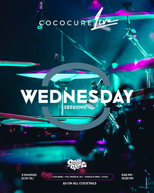 Cococure Live presents Wednesday Sessions – Cocktails , Suya & Live Music   