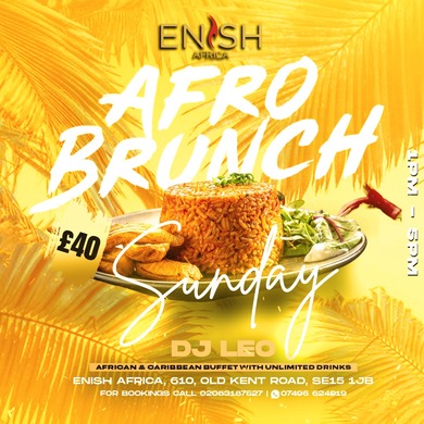 Enish Afrobrunch Sundays       
