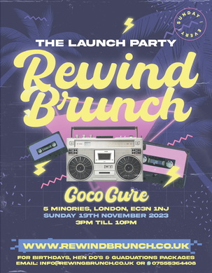 Rewind Brunch: The Launch