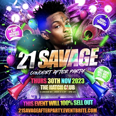 21 Savage Concert After Party