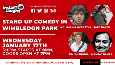 Stand up comedy in Wimbledon park