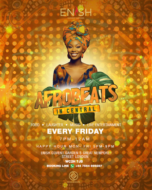 Afrobeats In Central Fridays