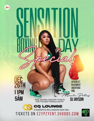 Sensation(boxing day special)