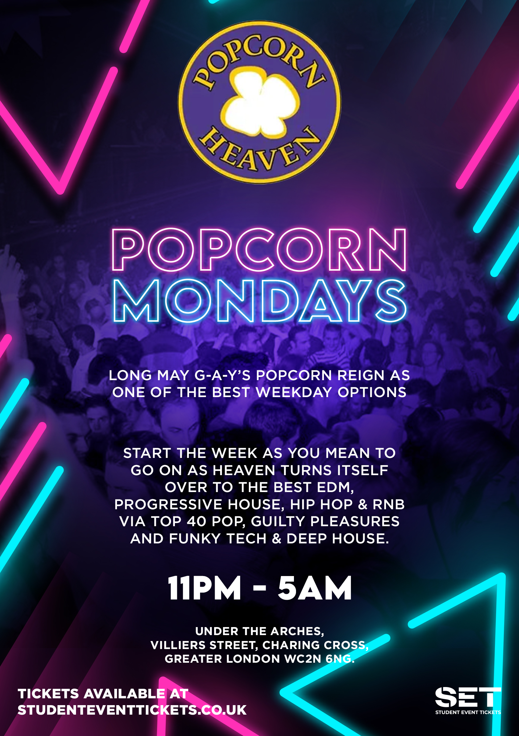 POPCORN HEAVEN EVERY MONDAY Shoobs