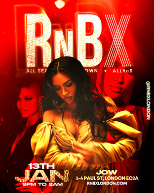 RnBX - RnB Club Night - RnB X  