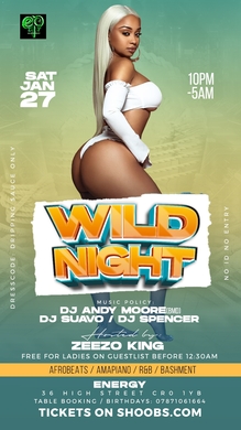 Wild night @Energy Jan 27th