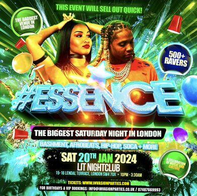 Essence - Afrobeats x Bashment x Hip Hop 