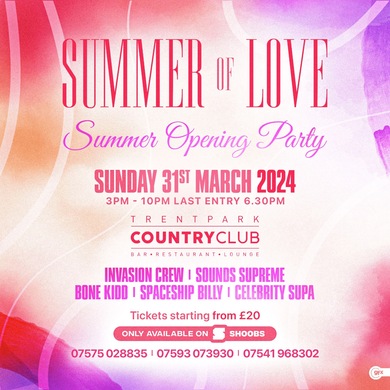 Summer of Love Summer opening party 